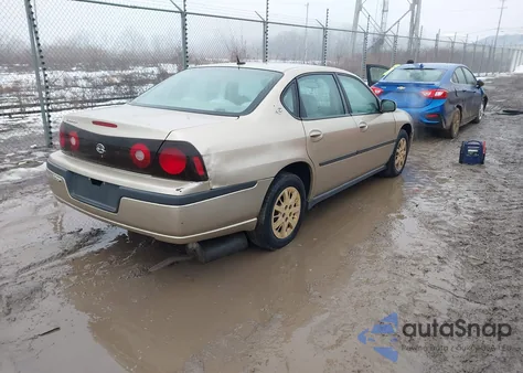 2005 Chevrolet Impala z USA, uszkodzony, nr VIN 2G1WF52E559125855
